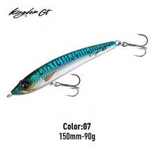 KINGDOM GT PICADUO Sea Fishing Lure 150mm 75g 90g Sinking Pencil Fishing Lure Baitcasting Wobbler Artificial Hard Bait Fishing Tackle - Multicolor - View 16