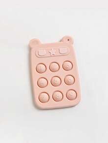 1 Set Baby Silicone Teething Toys, Chew Molar Stick, Anti-Bite Teether With Pacifier Clip, Suitable For Baby Boys And Girls