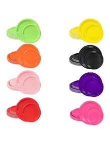 10 قطعة مجموعة أدوات مائدة حفلات يمكن التخلص منها، أطباق ورقية بقطر 7 بوصة و 9 بوصة، أطباق عشاء يمكن التخلص منها، أطباق حلوى ورقية، ديكورات حفلات، لوازم حفلات، أدوات مائدة حفلات يمكن التخلص منها، متعددة الألوان للاختيار منها