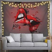 Feelacle Rock And Roll Tapestry 60" X 40" Rock`N`Roll Wall Hanging Party Decorations Home Decor For Bedroom Living Room Dorm (150 X 100cm) : Home & Kitchen - Người tình hôn gợi cảm - Xem 2