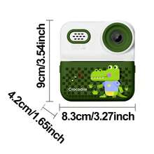 2.4-Inch Compact Digital Camera - Flash, Selfie Mode, Video Recording, Instant Thermal Printing - Ideal Birthday Gift.