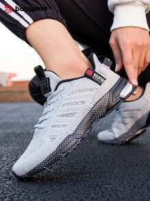 baasploa Chaussures de course pour hommes Baskets Extérieur Casual Léger Respirant Chaussures de tennis Homme Mode Designer Maille Chaussures de course professionnelles Tailles 41-45 Sports Antidérapantes Chaussures de course extérieure Exercice Hommes Chaussures Baskets Augmentation de la hauteur Chaussures de marque