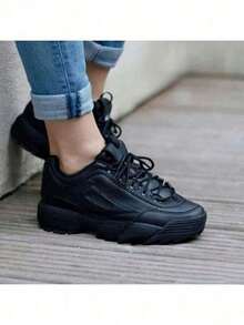 Disruptor Li2 Tractor-Shaped Sneakers For Men And Women, Sizes 26 To 40 - trắng - Xem 3