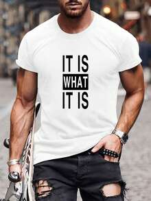 Camisetas masculinas - Branco - Ver 1