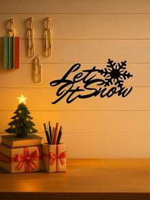 1 PC Christmas Snowflake Wall Decor – Exquisite Festive Design To Brighten Your Space! Perfect For Living Rooms, Bedrooms & Holiday Styling. Adds A Magical Christmas Vibe To Any Home Decor, Suitable For Modern Home Decor, Home Decoration, Room Decor, Bedroom Decor, Bathroom Decor, - Multicolor - View 2