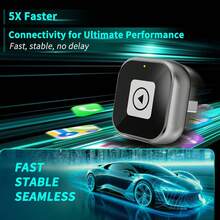 Mini Wireless CarPlay Adapter For - Ultra Compact, Plug & Play, Auto Connect,Convert Wired To Wireless CarPlay In Seconds, IOS 10+ Compatible (2025 Upgrade) For Cars 2016+(Silver) - Silver - View 7