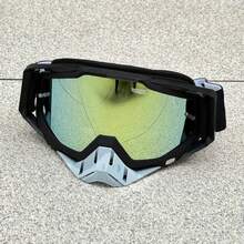 High Quanlity Motorcycle Glasses Goggles Motocross Goggles Helmet MX Moto Dirt Bike ATV Ski Outdoor Sports Glass Scooter Googles - BBE-blue - View 2
