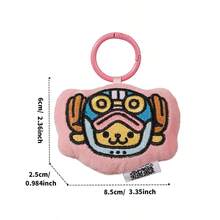 Miniso 1 pieza Muñeco de peluche colgante con diseño de cabeza grande en versión Q de Tony Tony Chopper de la serie One Piece. El diseño de cabeza grande en versión Q resalta completamente la ternura de Tony Tony Chopper.