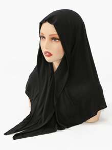 1 件女士防滑吸汗三角头巾，伊斯兰纯色头巾帽衬里，舒适头巾和酷炫运动头带，适合日常佩戴，适合 Abaya 配饰，透气帽下面纱衣服