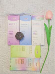 5 支装 0.5 毫米 ST 中性笔，渐变笔尖，多色，可伸缩笔，快干 0.5 黑色笔，适合学生考试、办公室工作和商务签名，返回学校