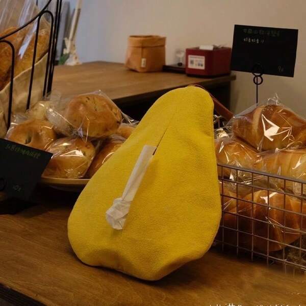 1 Piece High-Quality Wall-Mounted Tissue Box; Hanging Tissue Bag For Living Room And Dining Table; Cute And Creative Tissue Set For Home Use