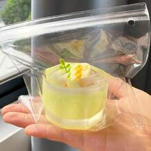 1个可爱草莓奶昔蛋糕饮料奶茶杯 5.5厘米 仿甜点湿杯 - 彩色 - 查看 13