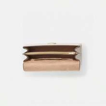 Coach Eliza Leather Crossbody Bag For Women Top Handle Clutch Purse Flap Closure Handbag Purse Ladies White Minimalist Bag With Detachable Strap,CP006 IMCHK - White - View 5