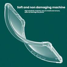 2 个减震气垫手机壳,适用于 Vivo 透明手机壳、Moto 透明手机壳、透明手机壳以及通用手机壳、手机保护套、手机壳、手机保护套、防摔壳、简约手机壳、纯色手机壳、四角防摔透明壳、TPU 壳、军用级防摔壳和轻薄手机壳套。防水防摔防刮