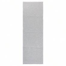 Individual Runner Rug Various Sizes - 100% Cotton Home Living Room Bedroom Kitchen - Gray/Natural - View 2