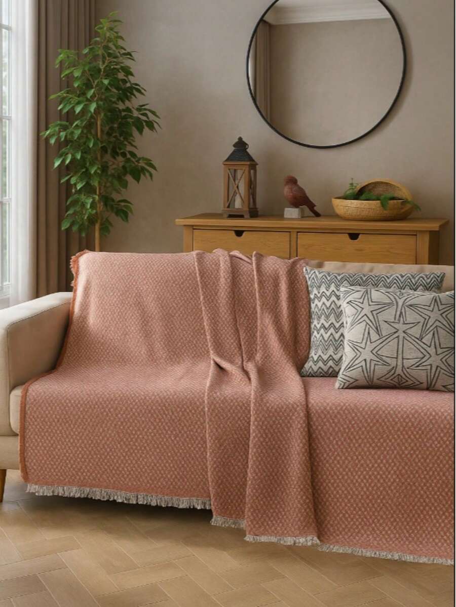 Zeynep Tekstil York | 170x210 厘米沙发套 | 天然棉质毯子 | 沙发保护垫