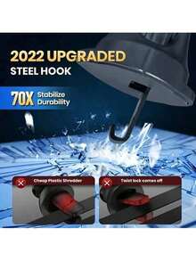 Universal Car Phone Holder, Suction Cup Car Mount Bracket, Multi-Function Telescopic Suction Cup Navigation Phone Holder For Dashboard - Black - View 4