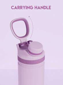 18 oz Insulated Tumbler with Spout Lid – Stainless Steel Water Bottle, Leak-Proof Double Wall Coffee Cup, Keeps Cold for 24H, Fits Car Cup Holder, Reusable Travel Mug for Sports, Gym, School, and Travel - 淺紫 - 查看 5