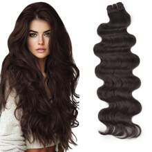 Synthetic Fiber Hair White Highlighted Sew In Hair Extensions High-Quality Japanese Silk Hair Weft 26 Inch 150g Sew In Weft Hair Extensions Weaving Hair For Women Girls Daily,Fashion Party ,Y2k ,Music Festival Various Occasions All Seasons - Multicolor - View 36