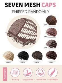 26 Inch Blonde Long Loose Wave Wig With Neat Bangs, Suitable For Halloween, Christmas, Carnival, And Other Holiday Wear, Can Be Worn In Daily Life, Heat-Resistant Synthetic Fiber Can Be Styled And Dyed, Adjustable Rose Net Wigs, Breathable For Summer - Vàng - Xem 11