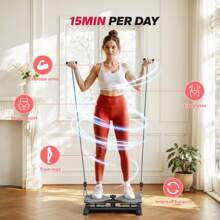 MERACH Waist Twister Ab Machine, 300 Lbs Capacity Core & Abs Workout Equipment For Slim Waist, Quiet Home Gym Exercise Machine For Women & Men