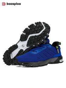 baasploa 男士跑步鞋、运动鞋、户外休闲轻便网球鞋、男士时尚网面专业跑步鞋、品牌鞋、尺码 41-45（修身效果，脚宽请选择大一码，另有加大码可选）
