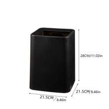 A Lidded Trash Can With An Inner Bucket, Large-Capacity Deodorizing Sealed Garbage Bin For Kitchen, Living Room, And Bathroom Use, Powder Coating Surface Treatment, Suitable For Indoor Use Only, Bathroom Waste Basket, Elegant Waste Container,Garbage Bin, Household Swing Lid Toilet, Living Room, Office, Highly Attractive Paper Basket, Bathroom, Kitchen, Garbage Bin