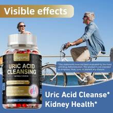 Uric Acid Cleansing - Helps Balance The Kidneys, Relieve Uric Acid, Enhance Immunity, And Promote Joint And Urinary Tract Health - 120pcs - 一瓶 - 試用階段 - 查看 8