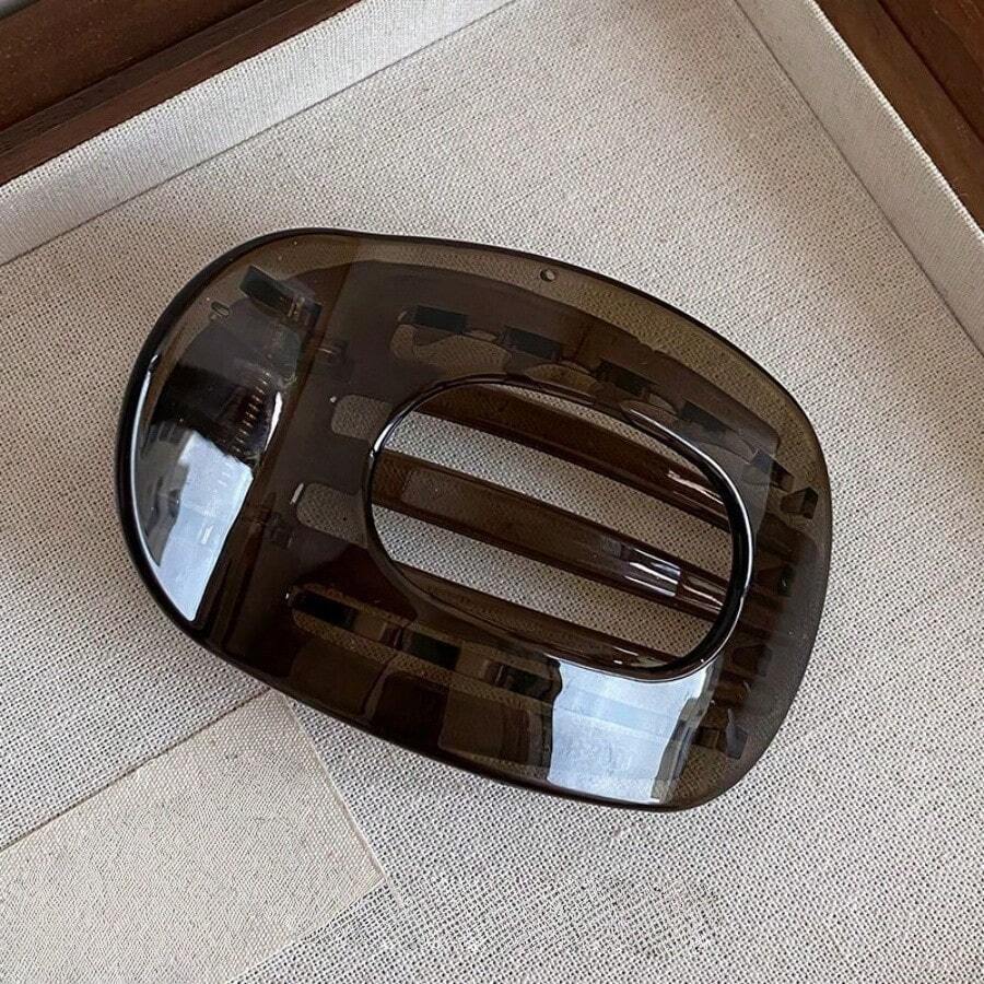 1 Piece Abalone Claw Clip With A High-End Feel, New Style Of Hair Clip With A Flat Horizontal Clip At The Back Of The Head - Multicolor - View 1