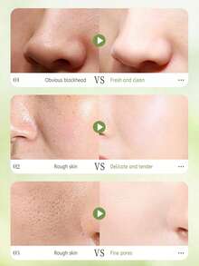 12片复合酸泡泡清洁面膜4g*12，深层补水，高效补水，亮白，紧致，舒缓干燥肌肤，软化，增强皮肤弹性 - 綠色 - 查看 11