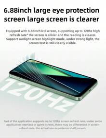 Xiaomi Redmi 14C Smartphone, Xiaomi Redmi 14C 4G LTE, Helio G81-Ultra Octa-Core Processor, 6GB+128GB Memory, 6.88" Large Display, 13MP Triple Camera, 120Hz High Refresh Rate, 5160mAh High Capacity Battery, Long Lasting, Chinese Version Dual SIM, Supports English And Chinese