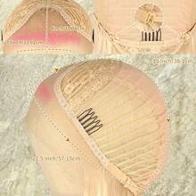 13X4 Free Part Black Green Highlights Body Wave Lace Front Wigs Pre Plucked Soft Long Wavy Hair Wigs Heat Resistant Wave Wigs Glueless Christmas Wig Long Wavy Synthetic Lace Front Wigs For Women Perfect For Daily Wear & Parties - 挑染粉色 - 查看 8