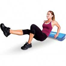 Tone Fitness Compact Aerobic Step Platform | Exercise Step - Medium Blue/Gray - View 3