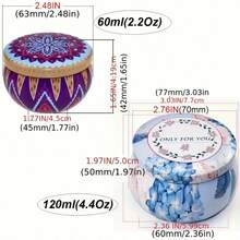 44pcs/6 Complete Gift Boxed Candle Making Kits With 2.5 Oz Metal Jars - Includes Container, Lid, Wick, And Making Tools - Perfect For Beginners And Hobbyists Alike! [Wax Molding Materials]