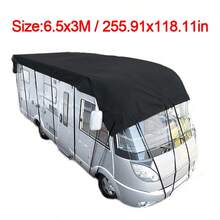 Waterproof Protective Roof Top Cover For Motorhome Caravan Camper - Black - View 4