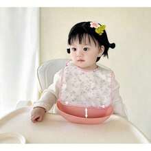 Baby Bibs, Bibs, Cute Cartoon Eating Bibs, Detachable, Baby Bibs