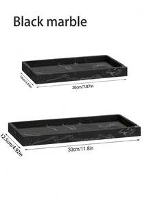 Khay để bàn và tủ đựng đồ - Khay đựng đồ nhà tắm bằng silicon, Giá đựng xà phòng rửa bát cầm tay linh hoạt cho nhà bếp, Hộp đựng đồ trên bàn phòng tắm, Khay trang trí bồn cầu vòi sen, Miếng lót trang điểm bồn rửa mặt - Nhiều màu - Xem 11