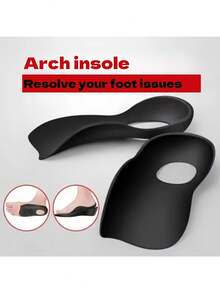 2pcs Silicone Magnetic Therapy Massage Insoles With Acupoint Massage Function, Breathable Foot Massage Pad, Suitable For Home, Outdoor And Travel - Multicolor - View 5