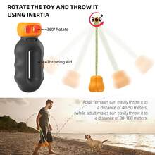 Dog Toys Outdoor Durable Squeaky Pumpkin Ball & Chew Toy For Training, Fetch, Biting - Squeaker Sounds For Fun Play