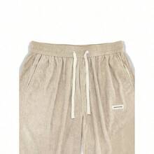 Men's Solid Color Casual Everyday Trousers Men's Streetwear Pants, Boy Friend Gifts, Back To School - 杏色 - 查看 5