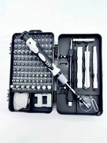 1 件精密螺丝刀套装，专业级 115 合 1 磁性维修工具套件，适用于电子产品、电脑、笔记本电脑、游戏机、手表、眼镜、改装和 DIY 项目