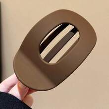 1 Piece Abalone Claw Clip With A High-End Feel, New Style Of Hair Clip With A Flat Horizontal Clip At The Back Of The Head - Multicolor - View 5