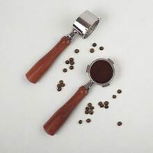 1 قطعة مرشح قهوة إسبرسو بدون قاع بثلاث آذان مناسب لآلات إسبرسو ديلونجي ديديكا EC680/EC685، مرشح إسبرسو بدون قاع من الفولاذ المقاوم للصدأ