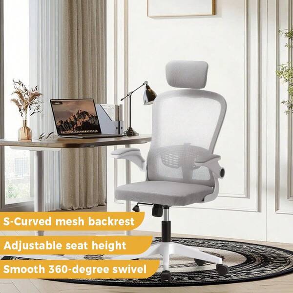 SUN YEE Mesh Office Chair Executive Fabric Gaming Seat Racing Tilt Computer WH