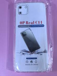 Transparent Four-Corner Anti-Drop Case, Suitable For Realme Series, Realme Phone Transparent Four-Corner Anti-Drop Case. Phone Case, Phone Protective Cover, Phone Shell, Phone Cover, Anti-Drop Phone Case, Transparent Phone Case, Minimalist Phone Case, Solid Color Phone Case, Transparent Phone Case, TPU Anti-Drop Phone Case (Military-Grade Anti-Drop) - Clear - View 36