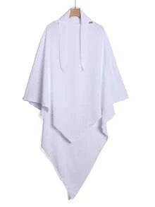 1pc Ready To Wear Modest Hijab Muslim Women Breathable Headscarf With Tie - Multicolor - View 13