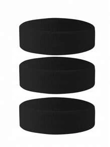 1 Set Fascia per capelli e polsini in spugna di ciniglia, Set di fasce per lo sport, Fascia per capelli sportiva per uomo e donna, 1 pezzo Fascia antisudore, Fascia antisudore in spugna di ciniglia traspirante per tennis, basket, calcio, ginnastica, allenamento, Fascia per capelli