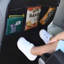 2pcs Backrest Cushion Cover, Specially Designed For The Back Of The Seat. Large Protective Pad For The Rear Seat. Protective Pad For The Rear Seat Pedal. - A - View 5