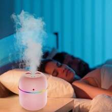1pc USB Aroma Lamp Humidifier, Suitable For Bedroom, Living Room, Office Desk, Car Humidifier, Lucky Colorful Car Diffuser, Atmosphere Lamp Humidifier With USB Mister, Aroma Mist - Multicolor - View 7