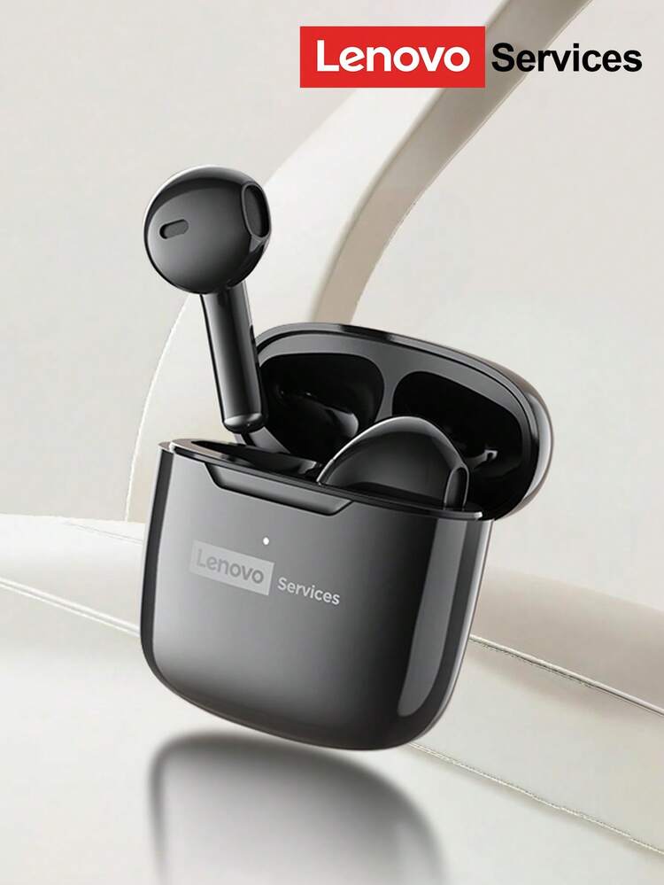 Lenovo LE201 Minimalist Bluetooth Earphones, Half In-Ear HIFI High-Quality Sound, Long Battery Life, Low Latency, ENC Call Noise Cancellation, Comfortable For Sports/Running, Wireless Earbuds Compatible With Smartphones & Computers - 彩色 - 查看 11